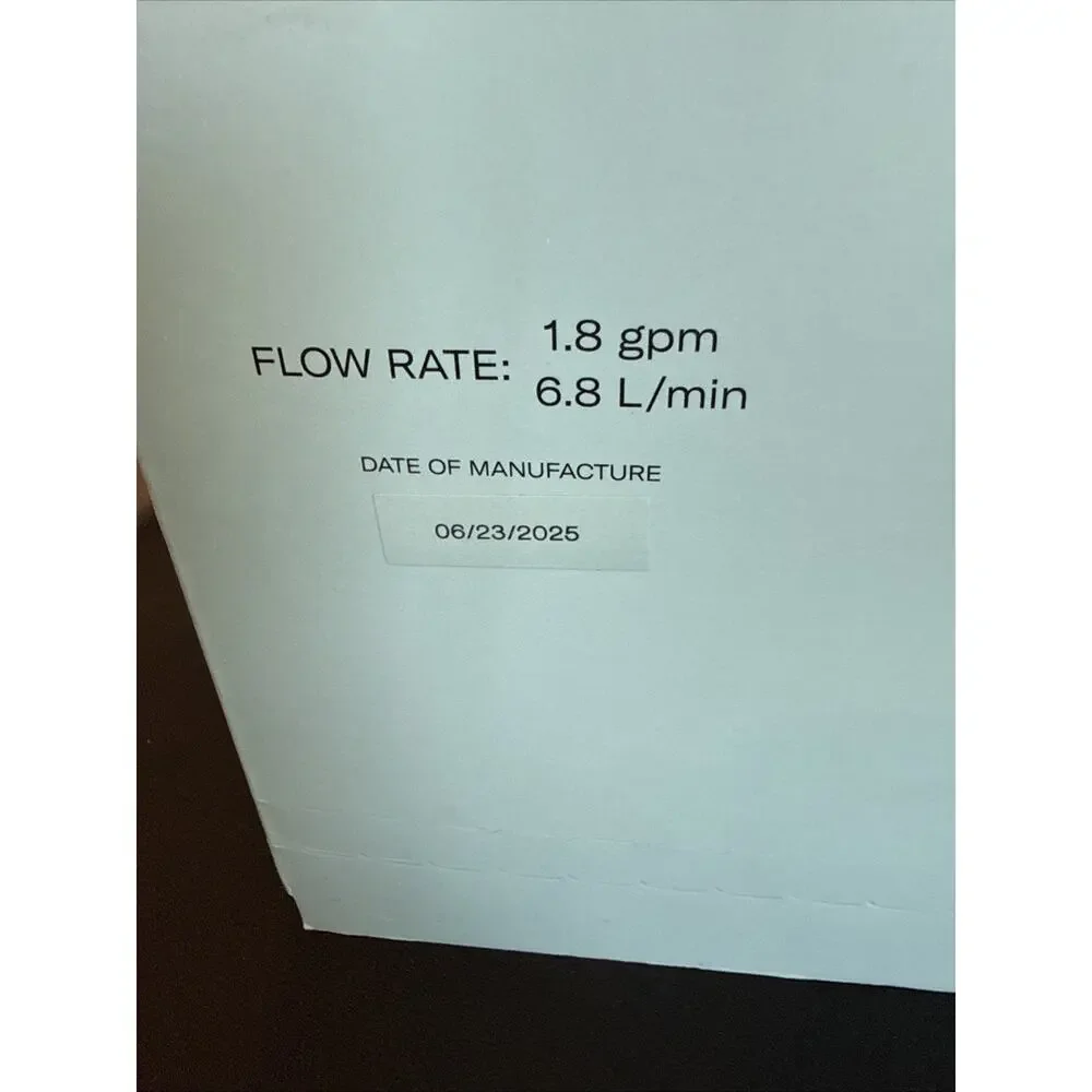 THE JOLIE FILTERED SHOWERHEAD System Brushed Steel NEW, Sealed
